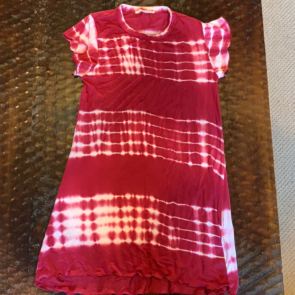 L.A. Hearts tie die mini dress